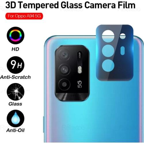 3D Curved Tempered Glass For oppo a94 5G Camera Lens Back Cover For oppo a94 appo a 94 5G Screen Protector Films