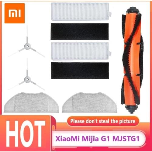 Xiaomi Mijia Essential G1 MJSTG1 Main Rolling Brush Side Brush Hepa Filter Mop Cloth Robot Vacuum-Mop Cleaner Parts