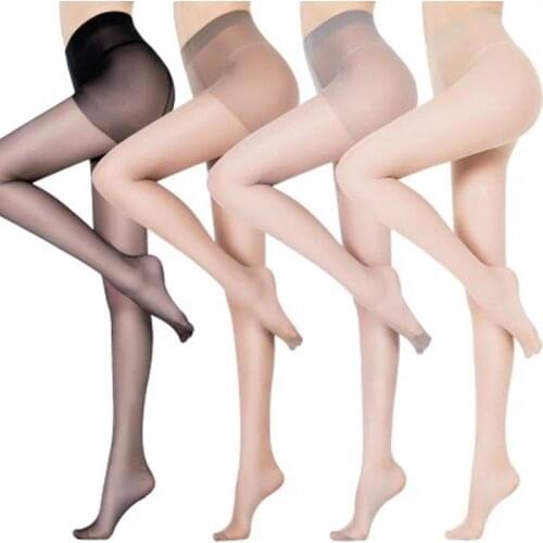 Women Summer Sexy Nylon Pantyhose Ladies 5D Tear Resistant Breathable Elastic Tights Slim Stockings High Waist Sun Protection