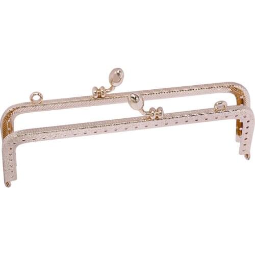 10PCS DIY Metal Frame Purse for Clutch Coins Bag Handle Kiss Clasp Lock Accessories for Bag 10.5/12.5CM