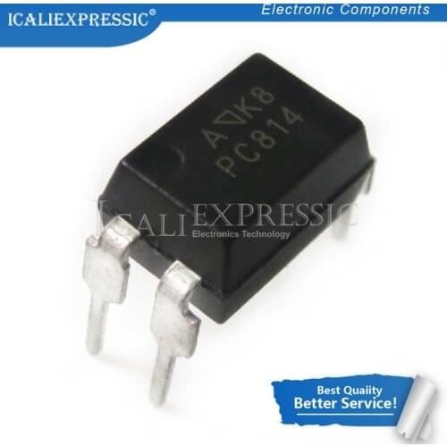 10PCS HCPL-814-00AE LTV-814 LTV814 compatible optocoupler PC814 DIP-4 original authentic In Stock
