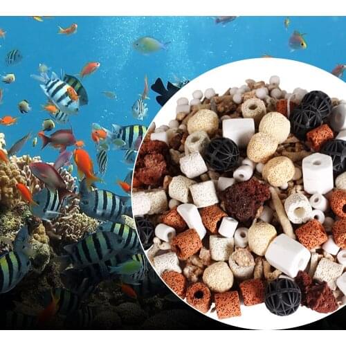 100/250/500G Aquarium Filter Activated Carbon Filter Aquarium Fish Tank Filter Media Activated Carbon With Free Filter Bag