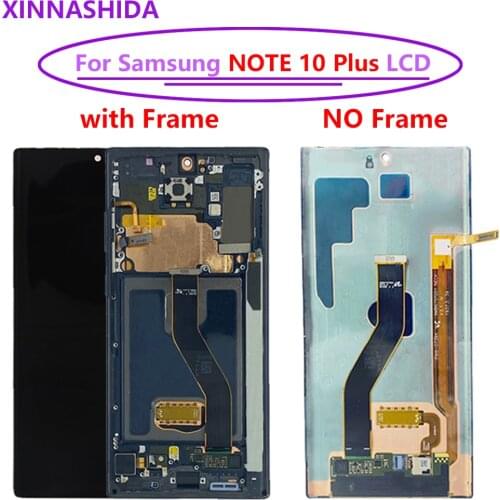 100% Lcds for SAMSUNG Galaxy Note 10+ N970F N970 N9700 LCD Display Touch Screen for Note 10 Plus Note10 N975 N9750