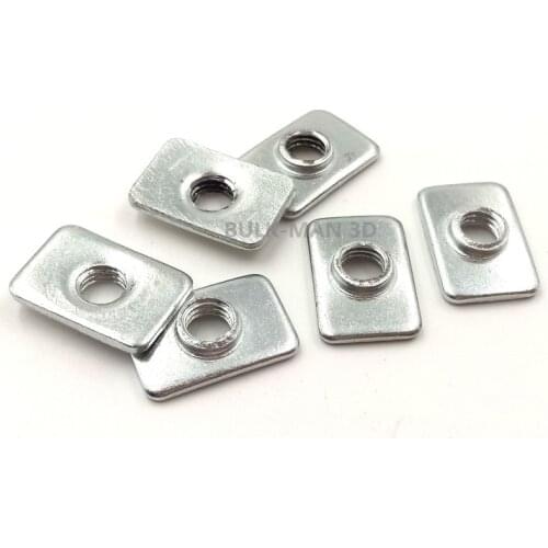 25pcs Openbuilds T-Nut Tee Nut M5 M3 for V-slot , OX CNC, 3D Printer Aluminum Extrusions frame use