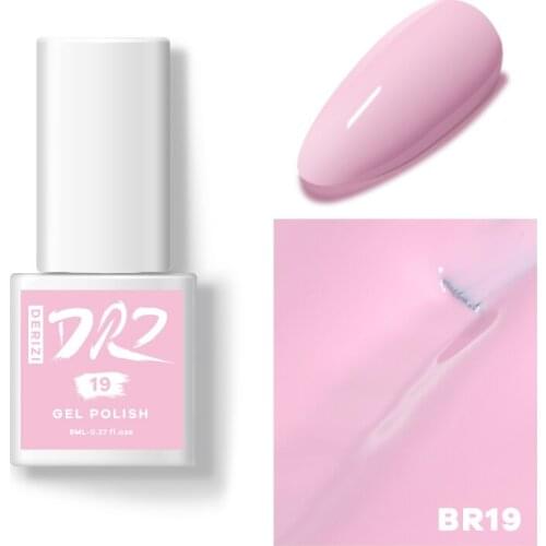 DERIZI 60 Colors Series NO.19 Gel Polish UV LED Gel Varnish Soak Off Nail Lacquer Long Lasting Hybrid Gel Painting