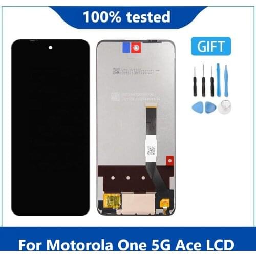 For Motorola Moto One 5G Ace LCD Display Touch Screen Digitizer Repair and replace For Motorola Moto One 5G Ace LCD