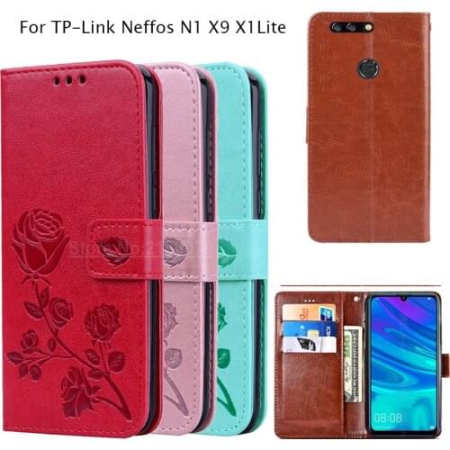 For TP-Link Neffos N1 Flip Phone Case For TP-Link Neffos N1 X9 X1Lite phone case PU Leather Phone Case
