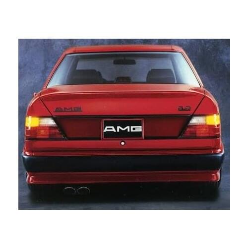 FOR AMG FOR Mercedes Pre Merger Black Classic R107 W124 W126 W201 emblem badge logo