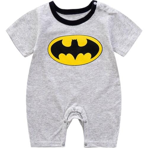 0-24M Age New Born Baby Girl Boy Clothes Romper Cotton Toddlers Infant Unisex Short Sleeve Clothes Jumpsuit For Newborns