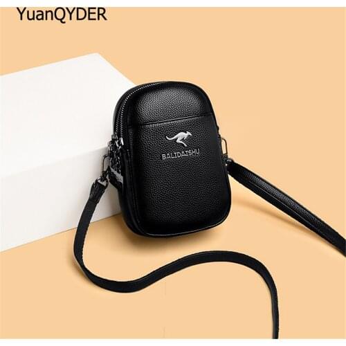 Fashion Letter Designer Ladies Shoulder Bag High Quality PU Leather Women Messenger Bags 2021 New Womens Mobile Phone Bags Sac