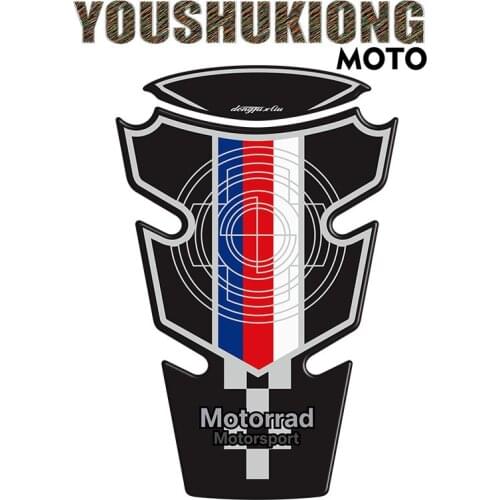 Carbon Fiber Fuel Tank Cap Pad Sticker For BMW S1000RR HP4 2020 2021 Motorcycle 3D Oil Gas Cover Decal