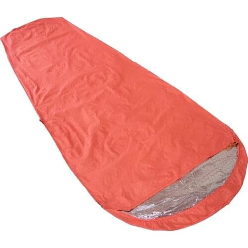 Ultralight Mummy Envelope Sleeping Bag Thermal Reflection Sleeping Bag For Outdoor Camping Survival Blanket