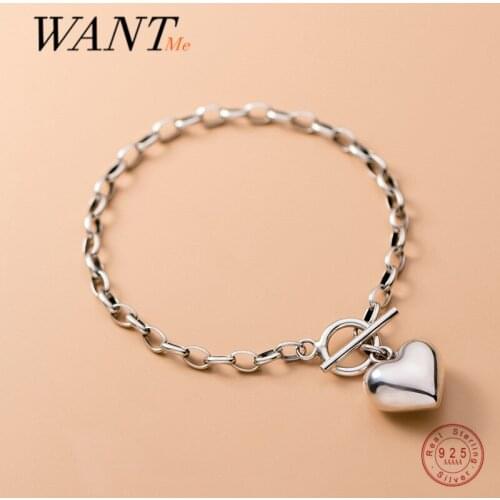 WANTME Silver Bracelets
