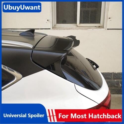 Rear Roof Lip Spoiler For Hyundai Tucson IX35 IX25 2010 - 2020 Hatchback Universal Spoiler ABS Plastic Car Tail Wing Decoration