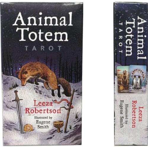 Animal Totem Tarot Cards Funny Board Game Deck Spanish divination game 78 Cards