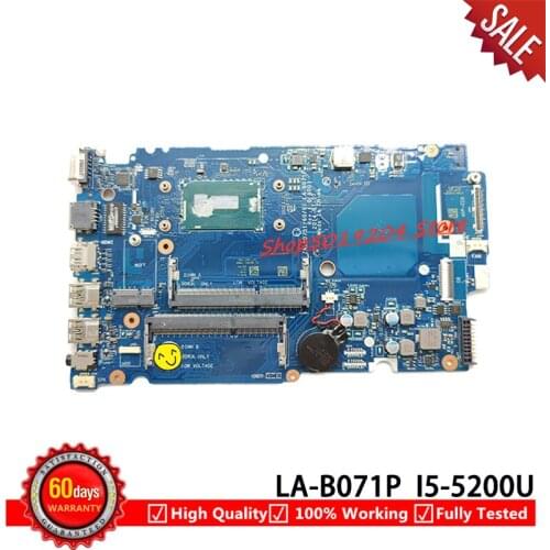 0MPNR0 MPNR0 CN-0MPNR0 For DELL Latitude 3450 3550 L3550 L3450 Laptop Motherboard With I5-5200U SR23Y CPU LA-B071P