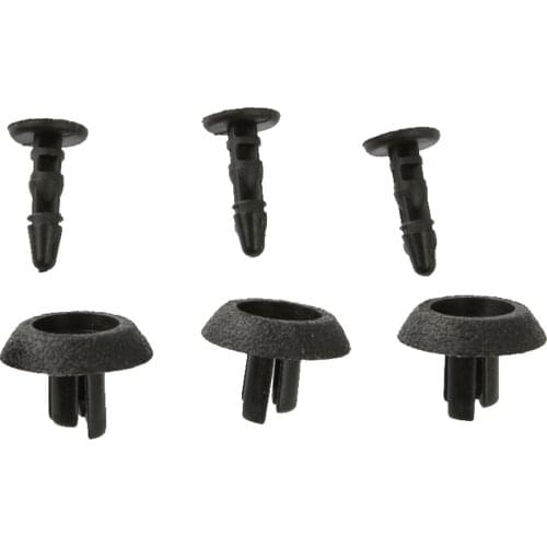 10x Panel Rivet Fastener Bumper Mud Flaps Clips For Toyota for Lexus 9046707211