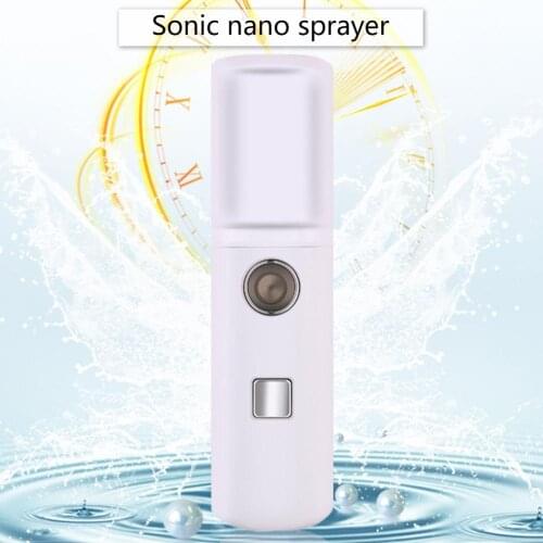 20mL USB Humidifier Rechargeable Nano Facial Mist Sprayer Face Nebulizer Steamer Moisturizing Beauty Instruments Skin Care Tools