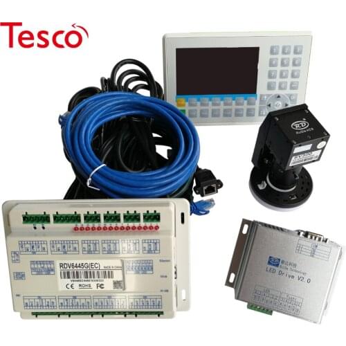 Vision laser cutting machine used Ruida CCD motion controller RDV6445G new version