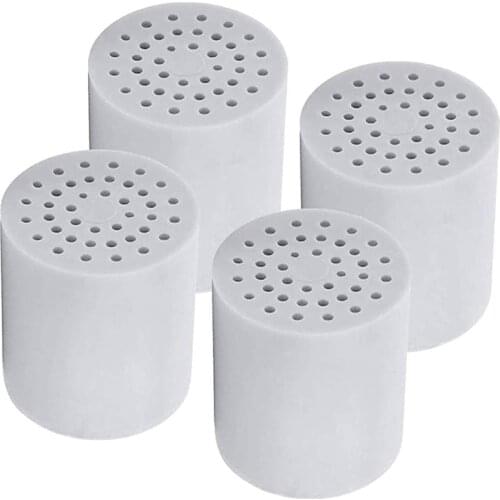 Hot TOD-15 Stage Universal Shower Water Filter Cartridges (4 Pack) Removes Chlorine, Microorganisms, Hard Water - Replacement