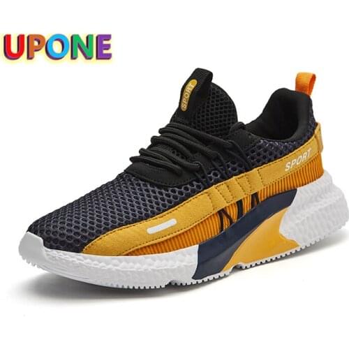 Mens Sneakers Yellow Lightweight Air Mesh Superstar Running Shoes Breathable Outdoor Walking Sport Shoes Men zapatillas hombre