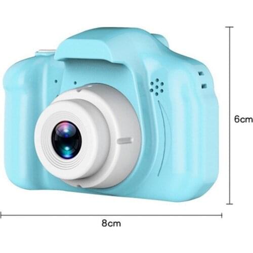 Mini cámara fotográfica digital 1080P para niños, Cámara de vídeo compacta para niños, juguete educativo, regalo de cumpleaños