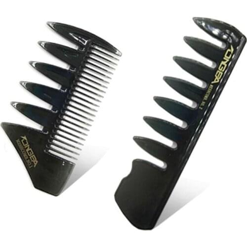 2021 Styling Hair Brush Retro Oil Head Wide Tooth Comb Oil Comb Mens Beard Comb Massage Comb Barber Hair Salon Styling Tools