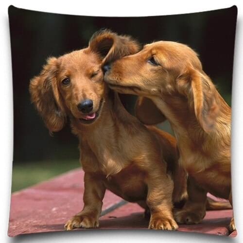 Cushion Cover Animal Pillow Case Dogs Pattern Sofa Bedroom Home Decorative Throw Pillow Cover 5 size 9 style Chrismas