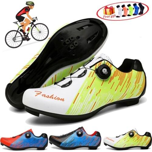 New Listed Bicycle Shoes Ultra-light Self-locking Road Bike Shoes Outdoor Sports Mtb Biking Shoes Men SPD Non-slip Racing Shoes