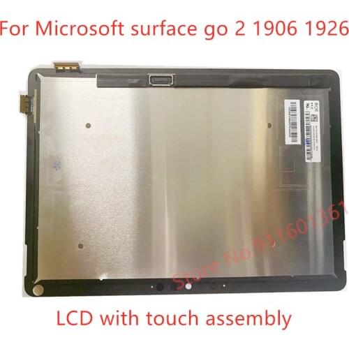 New original LCD replacement For Microsoft surface go 2 1906 1926 lcd display touch screen glass sensor digitizer assembly