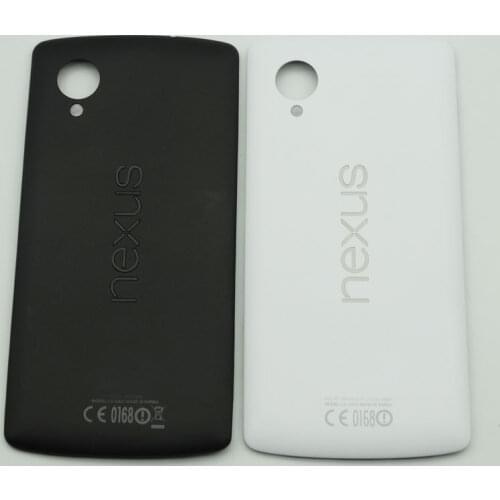 New Plastic Battery Cover Rear Housing For LG Google Nexus 5 D820 D821 Back Case battery door With NFC Antenna + Buzzer Vibrator