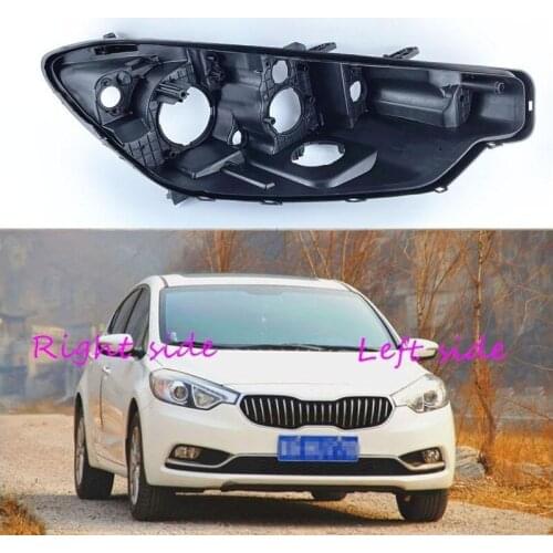 Headlight Base for Kia K3 2012 2013 2014 2015 Headlamp House Car Rear Base Front Auto Headlight Back House