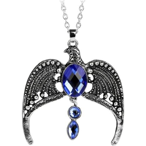 Movie Necklace Classic Vintage Demigod Lost Diadem Eagle Pendant Necklaces For Men Fashion Jewelry Choker Accessories