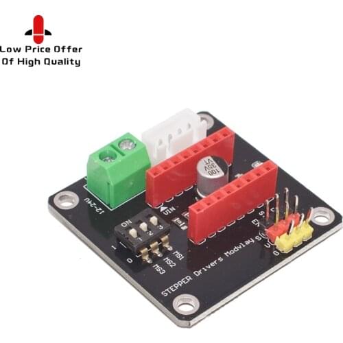 42 Stepper Motor Driver Expansion Board DRV8825 A4988 3D Printer Control Shield Module For Arduino UNO R3 Ramps1.4 DIY Kit