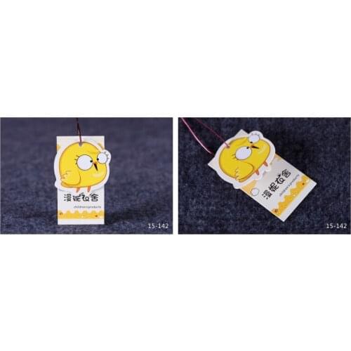 Customized paper hang tag/clothing swing tag labels/garment bag printed tags brand care labels logo JYYJ039