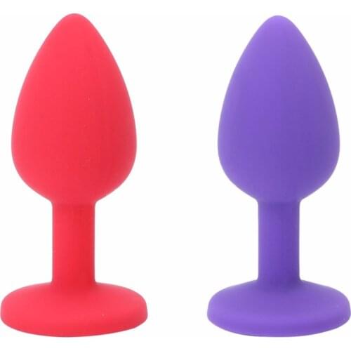 Crystal Acessorios Anal Plug Silicone Anal Butt Plug Intimate Toys Sex Toys For Woman Man juguetes sexuales para la mujer