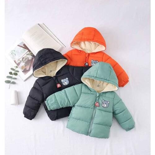 Puffer Jacket for Boy Girl Kids Hooded Puffer Coat Lightweight Water-Resistant Packable Winter Down Coat Outwear