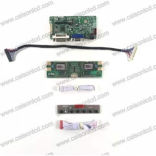 RT2281 LCD controller board support DVI VGA for 19 inch LCD panel 1280X1024 4-lamp LM190E08-TLL1 M190EG01 V0 V2 V3 LTM190E4-L02