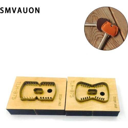 Diy Leather Diy Die Cut Wooden Dies Key Protector Key Case Key Pendant Stamping Machin Suitable For Die-Cutting Machines SMVAUON