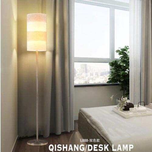 Modern brief floor lamp american style floor lamp ofhead lamps vertical lamp 110-220V