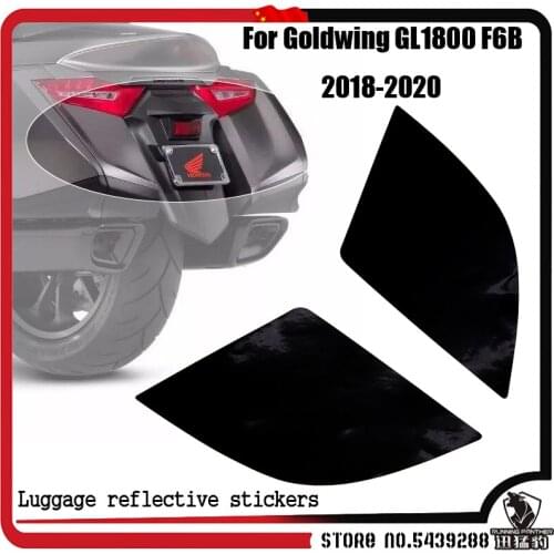 Motorcycle For Honda Goldwing GL1800 F6B 2018 2019 2020 Reflective Top Side Box Case Panniers Luggage Aluminium Stickers Decals