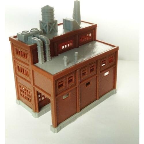 Train Railway Model Scene N Ratio 1:160 Large-scale Factory For Backup Channel