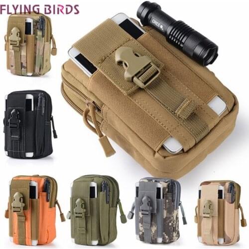Military Molle Pouch Waist Bag Camo Waterproof Nylon Multifunction Casual Men Fanny Waist Pack Male Small Bag Mobile