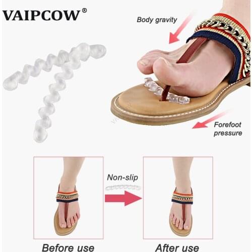 1 Pair Self-adhesive Gel Non-slip Foot Patch Anti-wear Silicone Crystal Women High Heel Shoe Sticker Cushion Pad insole