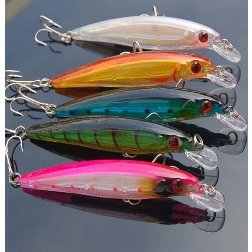 1Pcs 11cm/14g Saltwater Sea Fishing Minnow Lure Crankbait Artificial Jerkbait Pesca Isca Hard Bait 6# Hook