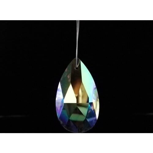 100pcs/Lot ,50mm ,Multicoloured Color Crystal Chandelier Pendants/Crystal Curtain Pendants,Crystal Chandelier Parts