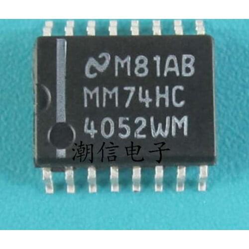 10cps MM74HC4052WM SOP-16