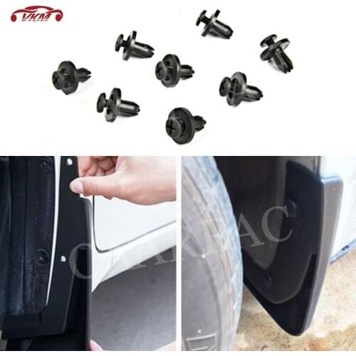 20PCS Car Bumper Diversion Plate Fender Plastic Screw Rivet Clip For Honda Civic Accord Jazz For CRV XRV Auto Chassis Parts