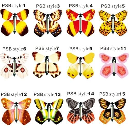 EMS Free shipping - Flying butterfly / Magic paper butterfly for wedding invitation,greeting card