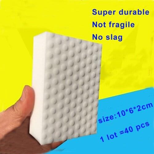 EHEH 80 Pcs compressed Cleaning Sponge High Density Melamine Eraser Kitchen Bathroom Sofa Cleaning Multi-functional